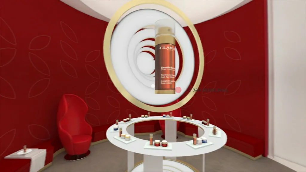 Clarins Virtual Boutique, image 2